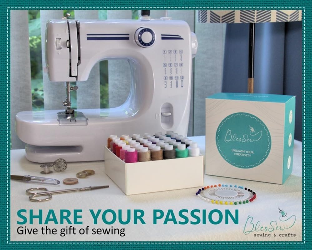 BlesSew Sewing Threads for Sewing Machine and Hand Stitching in Storage Gift Package – 36 Assortment Colors on Spools of 150 Yards Each - Include Black and White - Image 6