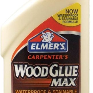 Elmer's E7310 Carpenter's Wood Glue Max Interior and Exterior, 16 Ounces, 16 Fl Oz
