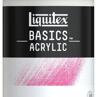 Liquitex BASICS Gesso Surface Prep Medium, 473ml (16-oz) Bottle, White