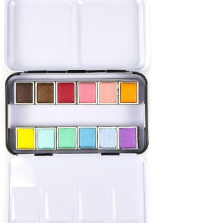 Prima Watercolor Confections Watercolor Pans 12/Pkg - Pastel Dreams 655350590253